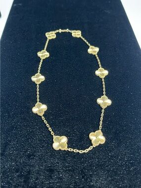✨💯Luxury Designer Inspired 18K Gold Set